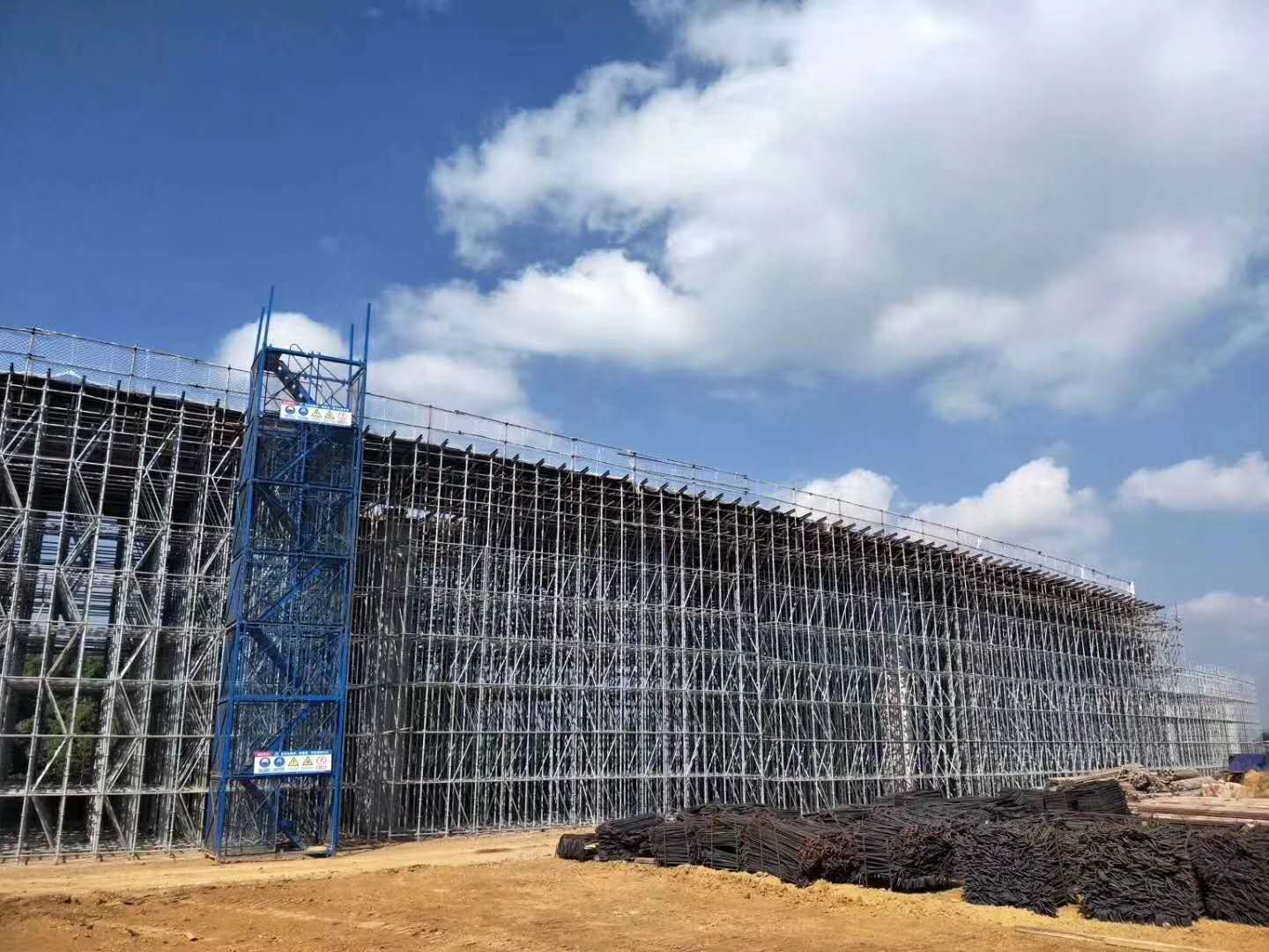 盤扣腳手架搭建周期短，經(jīng)濟(jì)效益好！
